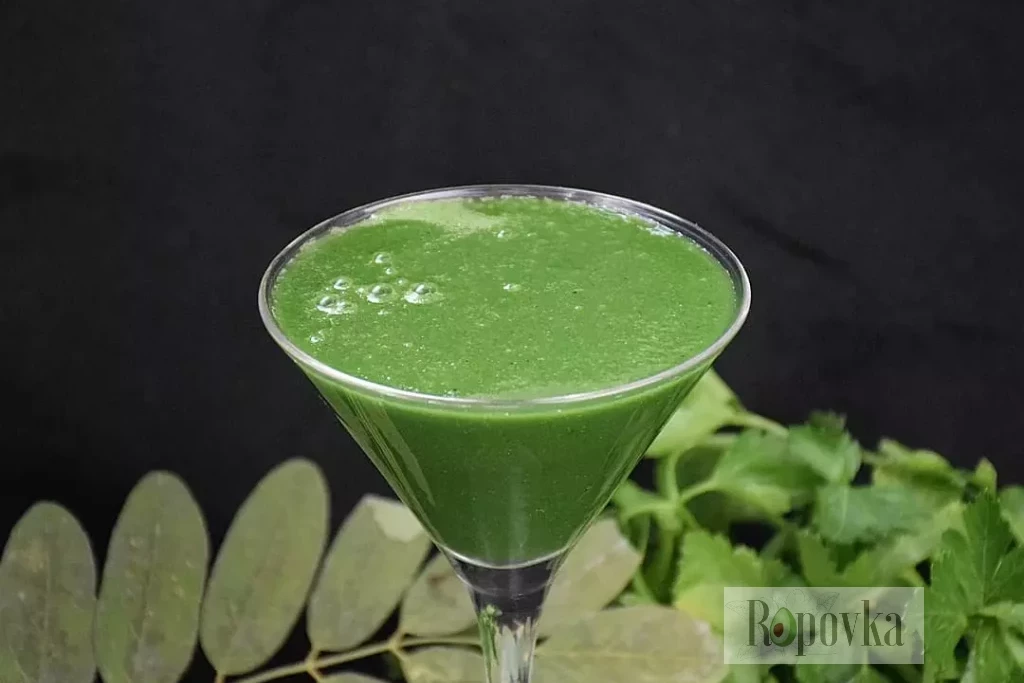 Зеленый смузи - напиток здоровья!