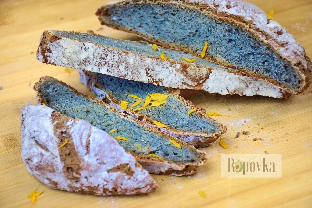 Blue Butterfly Bread With Blue Tea Vegan Recipe Ropovka Com